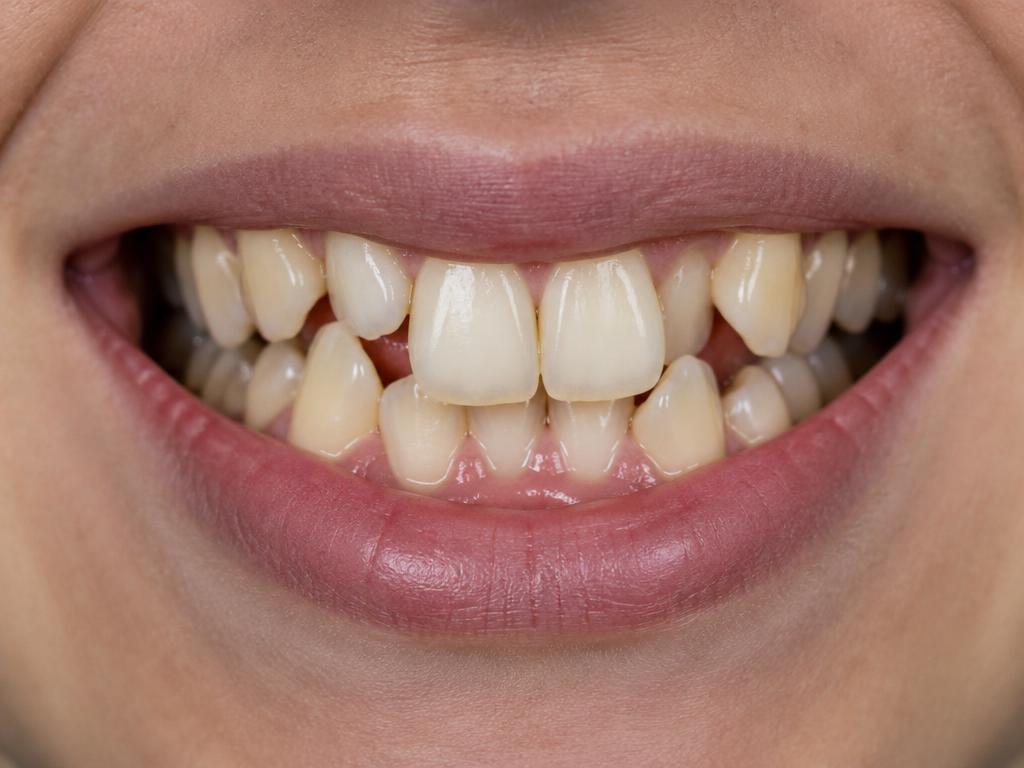 Invisalign alignment: before treatment